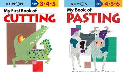 Kumon My First Book of Cutting and My First Book of Pasting