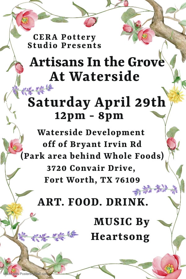 event flyer for waterside, details at link