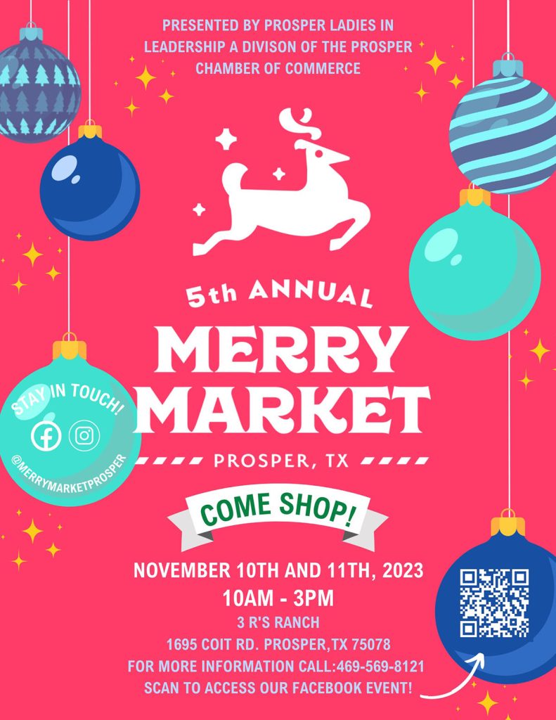event flyer for Merry Market, details at link