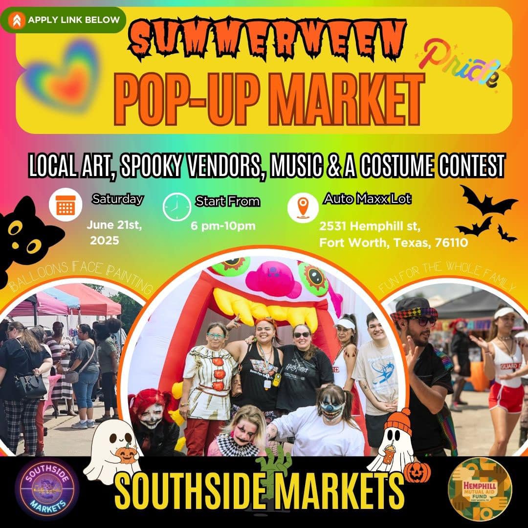 event flyer for summerween, details at link