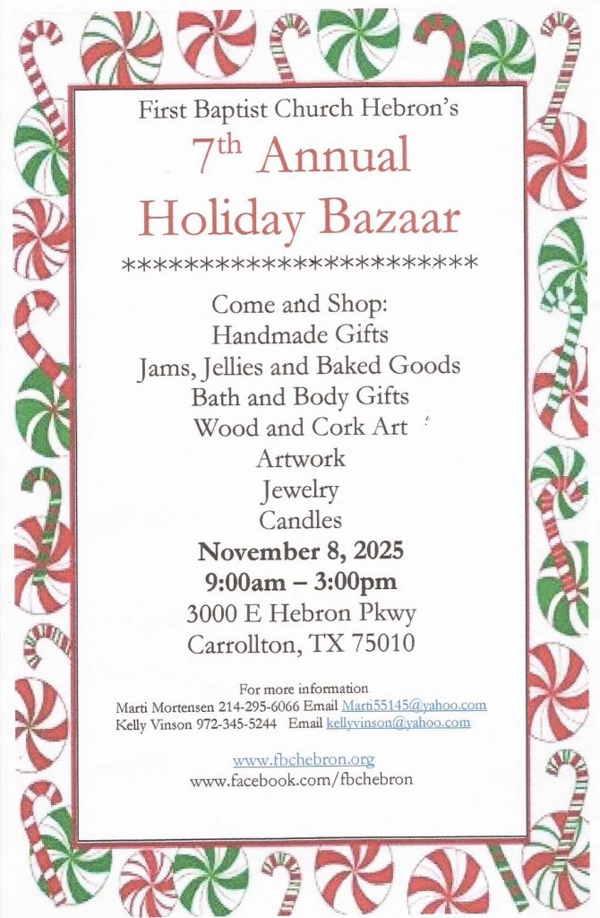 event flyer for 7th annual holiday craft fair, details at link