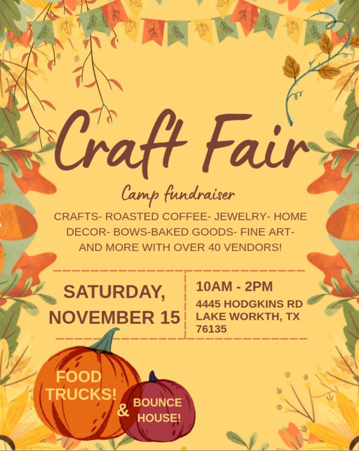 LWBC Craft/Vendor Fair