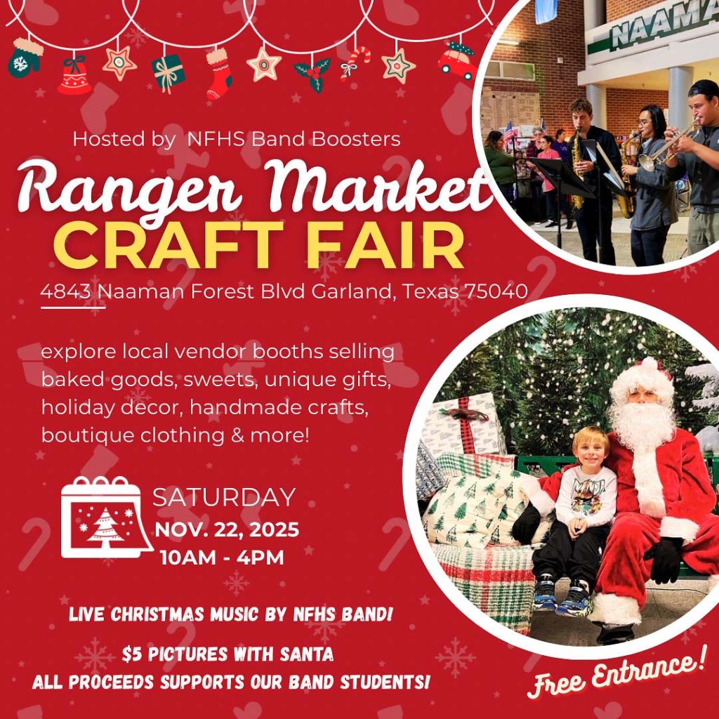 event flyer for Ranger Market, details at link