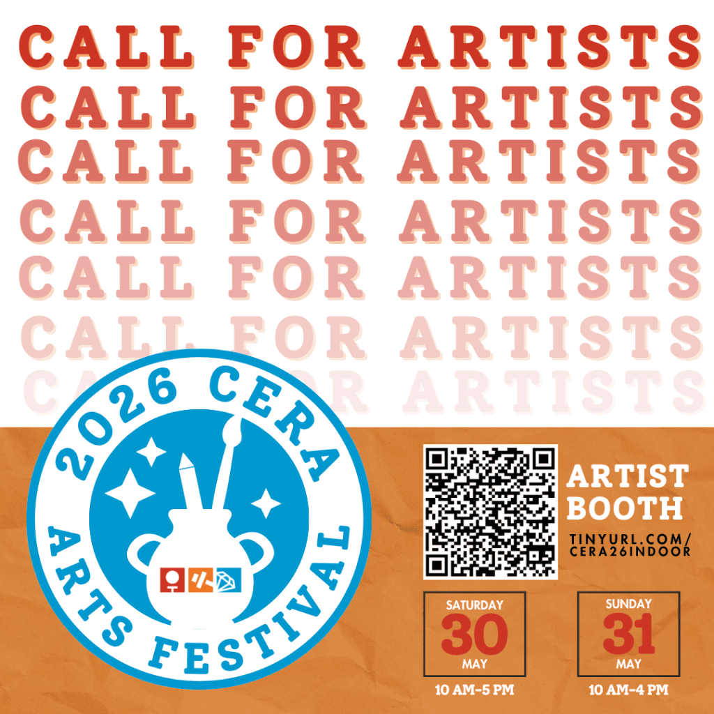 event flyer for cera art festival 2026, details at link
