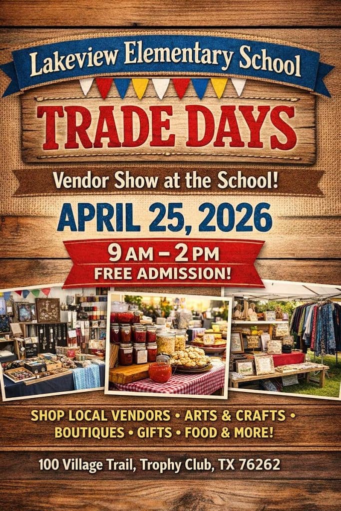 event flyer for lakeview trade days, event details at link