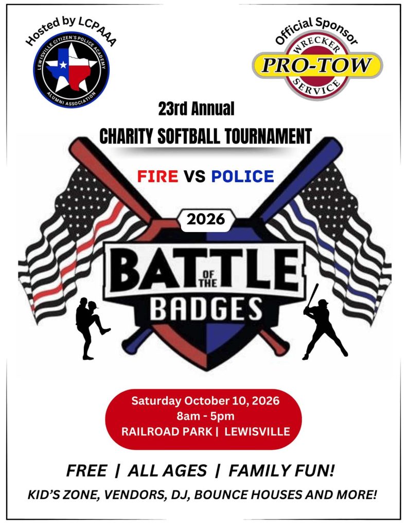 event flyer for battle of the badges, details at link