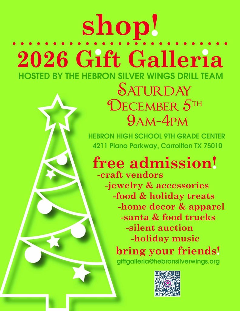 event flyer for gift galleria, details at link