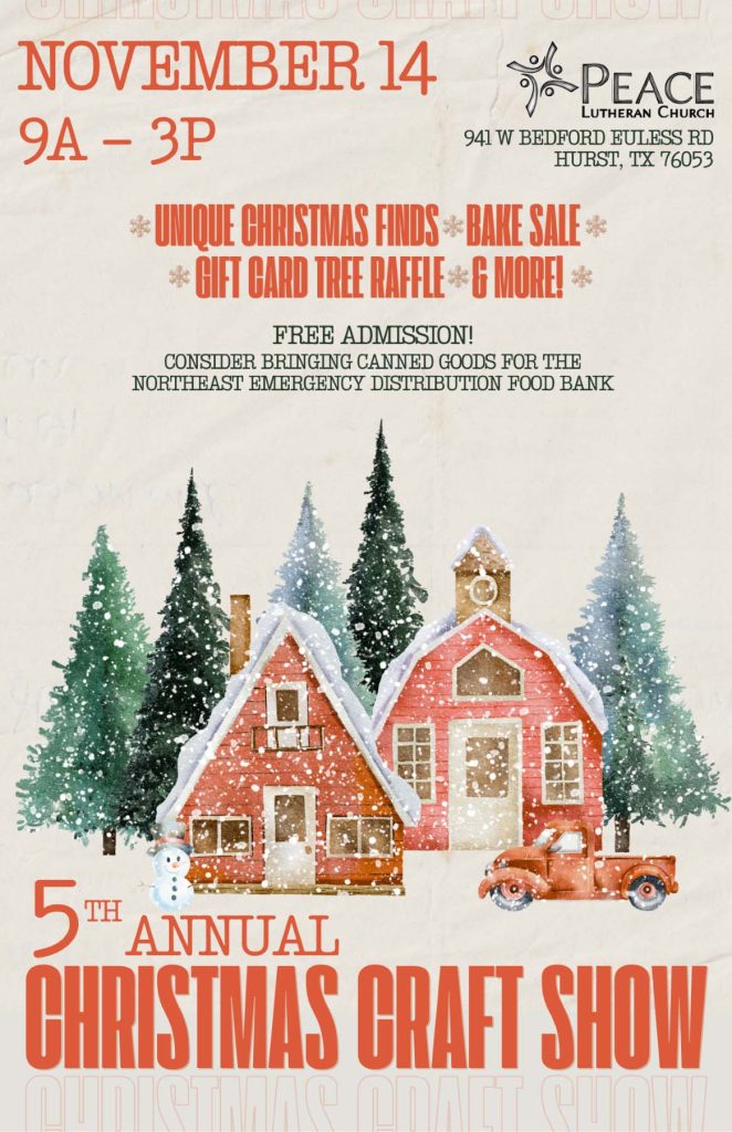 event flyer for 5th annual christmas show, details at link