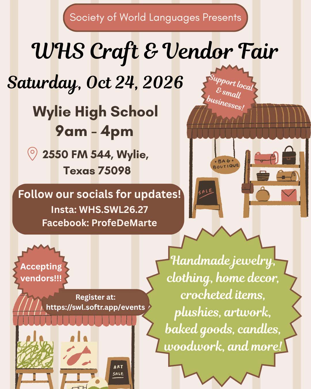 WHS Craft & Vendor