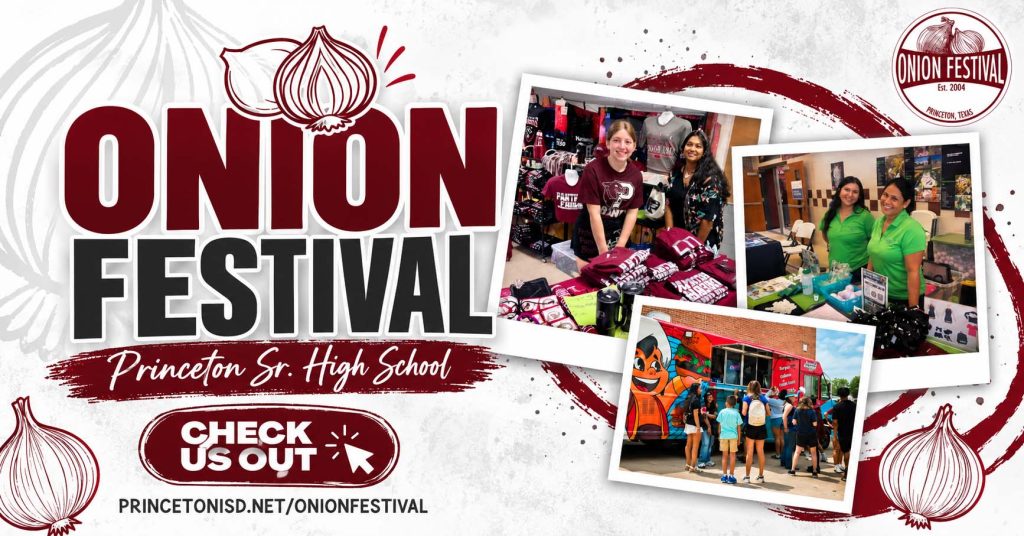 event flyer for princeton onion festival, details at link